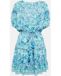 Poupette - Bona Printed Minidress - Lyst
