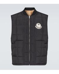 Moncler Genius - X Palm Angels - Piumino Pinwheel senza maniche - Lyst