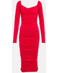 Velvet - Midikleid Gauzy Whisper Aus Jersey - Lyst