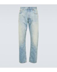 Valentino - Cropped Straight Jeans - Lyst