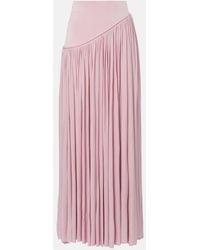 Zimmermann - Alchemy Asymmetric Jersey Maxi Skirt - Lyst