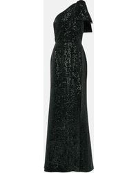 Elie Saab - Sequin Long Dress Dresses - Lyst