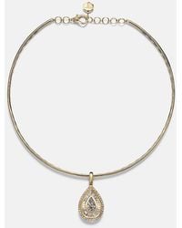SHAY - 18Kt Choker With Diamonds - Lyst