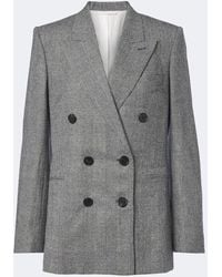 Givenchy - Prince Of Wales Check Wool Flannel Blazer - Lyst