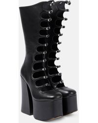 Marc Jacobs - Kiki Leather Knee-high Boots - Lyst