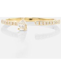 PERSÉE - Hera 18kt Gold Ring With Diamonds - Lyst