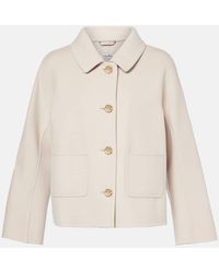 Max Mara - Sogno Double-Breasted Virgin Wool Jacket - Lyst