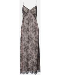 Blumarine - Midikleid Aus Spitze - Lyst