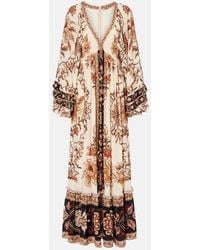 FARM Rio - Majestic Garden Maxi Dress - Lyst