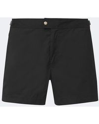Tom Ford - Technical Poplin Swim Trunks - Lyst