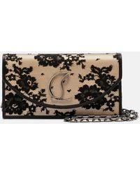Christian Louboutin - Loubi54 Small Lace Clutch - Lyst
