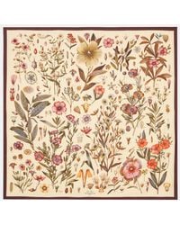 Loro Piana - Enciclopedia Del Lino Silk Twill Scarf - Lyst