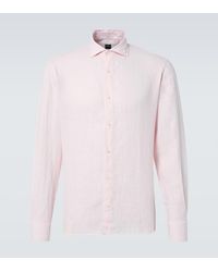 Fedeli - Linen Oxford Shirt - Lyst
