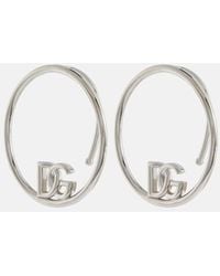 Dolce & Gabbana - Ear Cuff Con Logo Dg - Lyst
