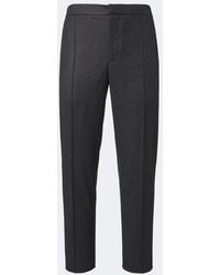 ZEGNA - Wool, Silk, And Cashmere Straight Pants - Lyst