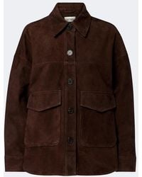 Arma - Kaylee Suede Shirt - Lyst