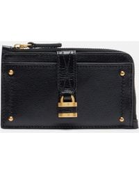 Chloé - Paddington Small Leather Card Holder - Lyst