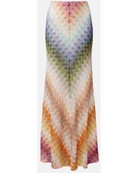 Missoni - Knitted Maxi Skirt - Lyst