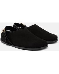 A.Emery - Louis Suede Buckle Clogs - Lyst
