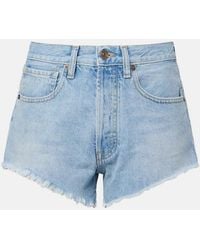 Alanui - Island's Diary Denim Shorts - Lyst