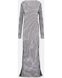 TOVE - Embellished Mesh Maxi Dress - Lyst