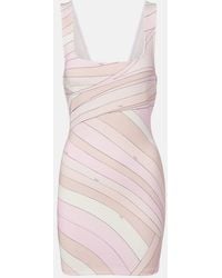 PUCCI - Iride Jersey Minidress - Lyst