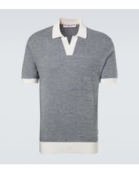 Orlebar Brown - Horton Wool And Cotton Polo Shirt - Lyst