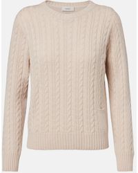 Agnona - Cable-Knit Cashmere Sweater - Lyst