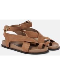 A.Emery - Jalen Suede Sandals - Lyst