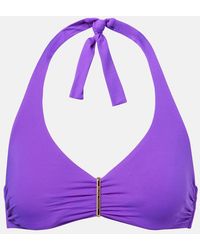 Melissa Odabash - Provence Halterneck Bikini Top - Lyst
