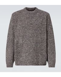 Maison Margiela - Four Stitches Virgin Wool Sweater - Lyst