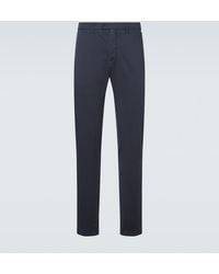 Kiton - Pantalones Chinos En Mezcla De Algodon - Lyst