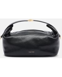 Calvin Klein - Andy Small Leather Shoulder Bag - Lyst