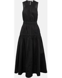 Proenza Schouler - Label Maxikleid Libby Aus Baumwollpopeline - Lyst