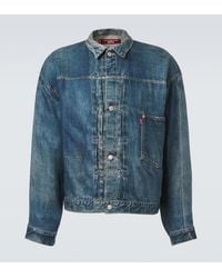 Junya Watanabe - X Levi's Trompe L'Oil Linen Jacket - Lyst