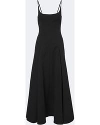 STAUD - Jill Cotton-Blend Maxi Dress - Lyst