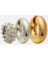 Rabanne - Set Of 3 Ear Cuffs - Lyst