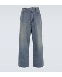 Balenciaga - Waterproof Wide-leg Jeans - Lyst