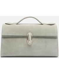 SAVETTE - Symmetry Suede Tote Bag - Lyst