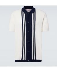 Orlebar Brown - Lumina Striped Cotton Polo Shirt - Lyst