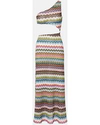 Missoni - Pareo De Lame En Zigzag - Lyst