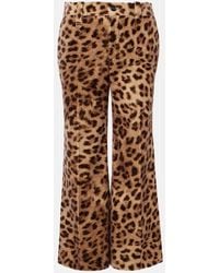 Chloé - Pantaloni Flared - Lyst