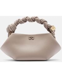 Ganni - Bou Mini Top-Handle Bag - Lyst