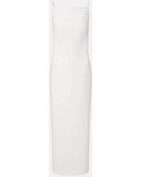 Givenchy - Crepe Cady Maxi Dress - Lyst
