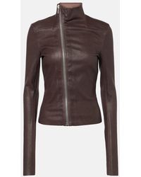Rick Owens - Gary Leather Jacket - Lyst