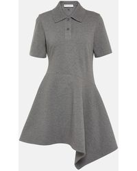 JW Anderson - Asymmetric Knitted Minidress - Lyst