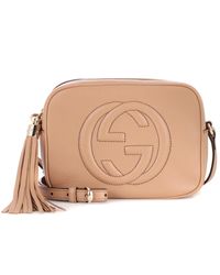 Gucci Leather Soho Camera Bag in Black 