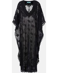 Melissa Odabash - Yasin Cotton-Blend Lace Kaftan - Lyst