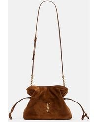 Saint Laurent - Jamie Small Suede Shoulder Bag - Lyst
