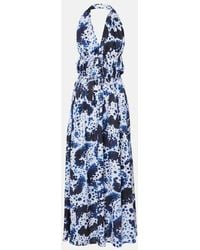 Dries Van Noten - Bedrucktes Maxikleid - Lyst